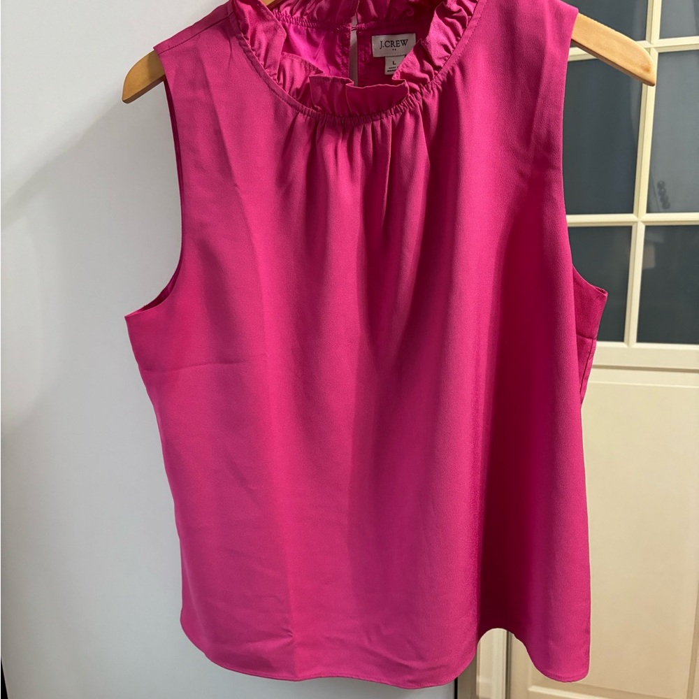 Cute J Crew Pink Sleeveless Top
